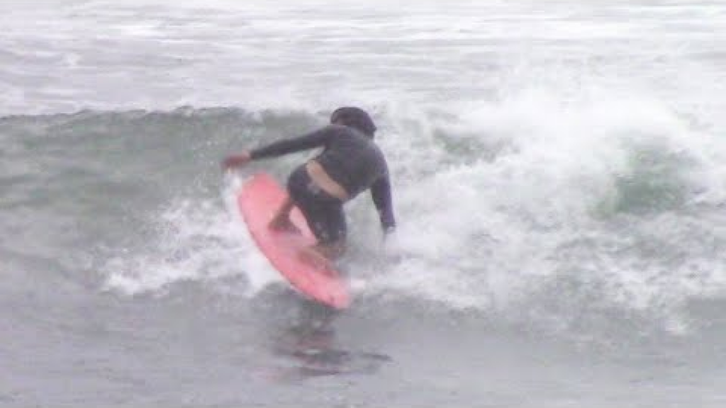 Newport Surfer Invents Nonskid Safety Surface