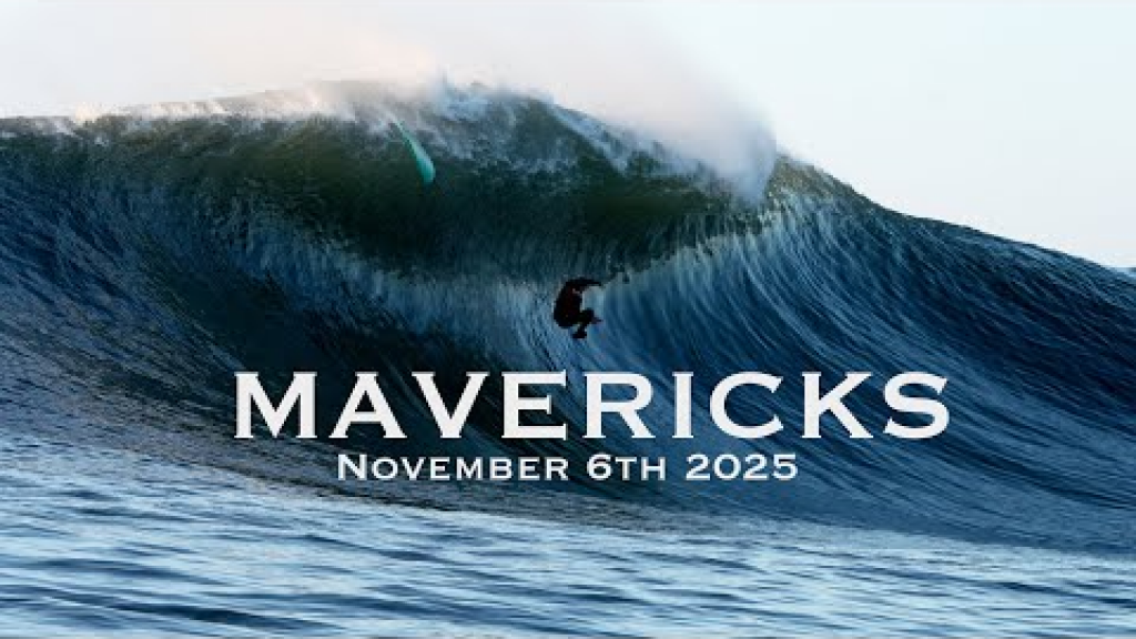 Mavericks - November 6th 2025 - Season opening swell | NobodySurf