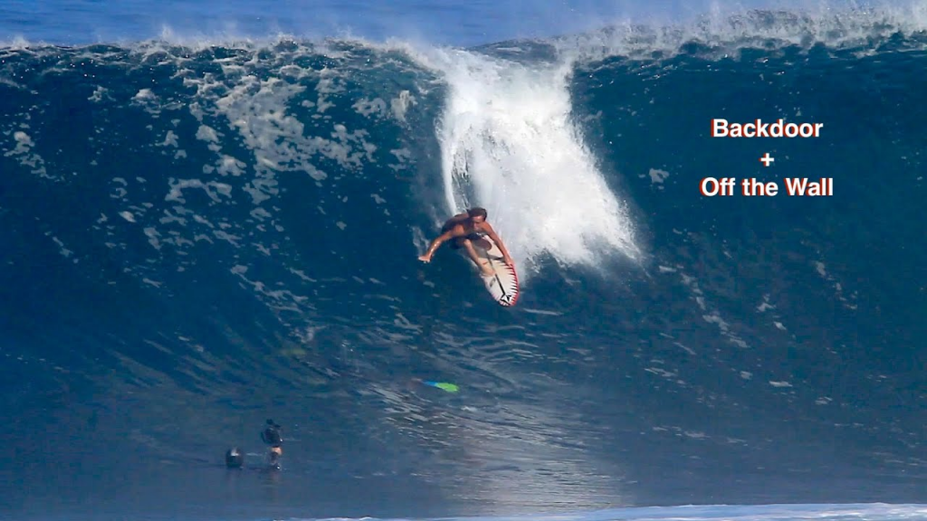 Keg Party at Backdoor Pipeline and Off the Wall, North Shore, Hawaii