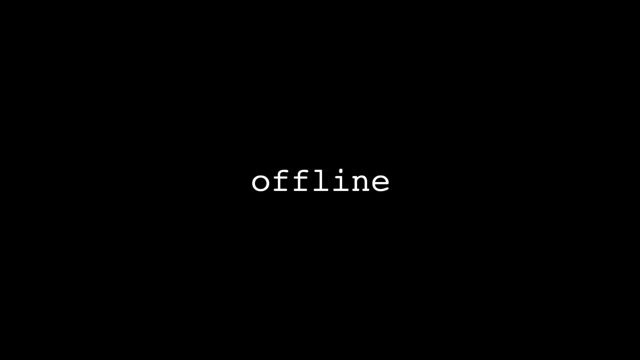 OFFLINE | NobodySurf