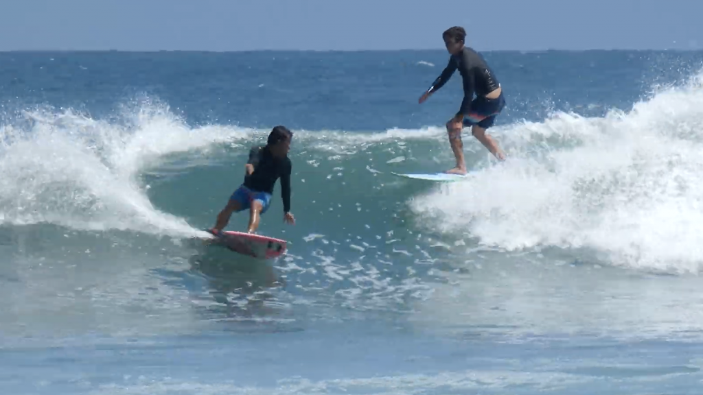 GRIFFIN COLA & SETH MONIZ @ MALIBU - FULL MOON SURF CLUB | NobodySurf