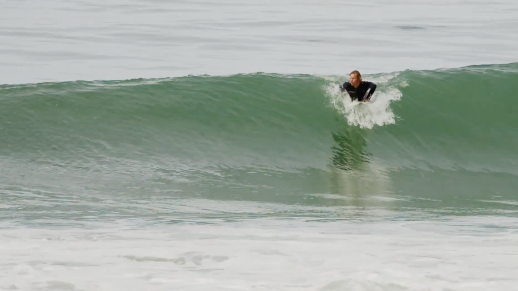 Cinematic Visual of a Grovel Surfing Day in California NobodySurf