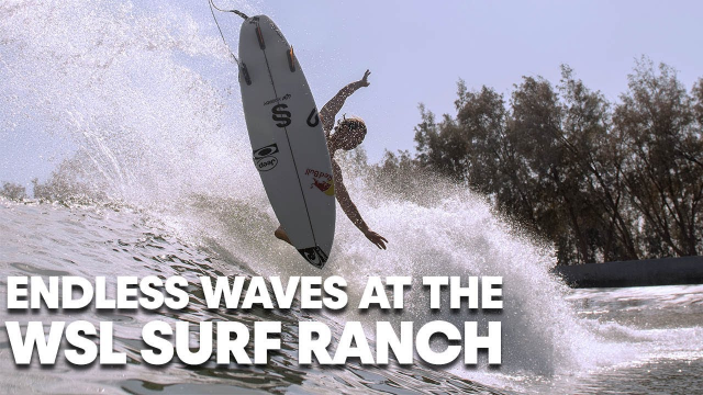 Endless Waves at the WSL Surf Ranch with Kolohe, Carissa, Caroline ...