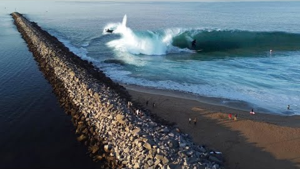 Sunrise Surf at The WEDGE | Newport Beach 2021 | NobodySurf