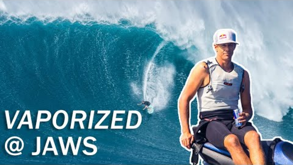 JAWS WIPEOUT! IAN WALSH VAPORIZED NobodySurf